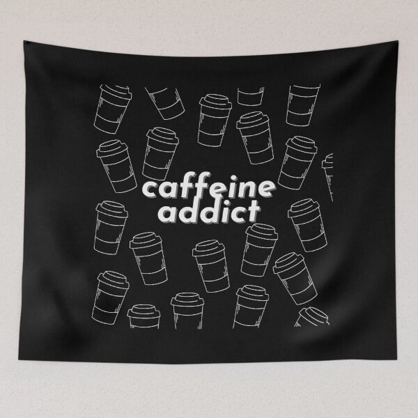Item preview, Caffeine addict print designed and sold by shravanii.
