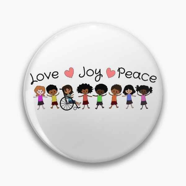 Item preview, Love Joy Peace,  cute children  designed and sold by nutmegfairy.