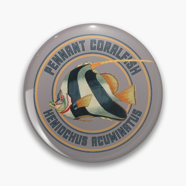 Item preview, Coachman Pennant Coralfish Banner Fish Reef Tank Saltwater Aquarium Fish Keeper Aquarist Gift designed and sold by TheAplus.