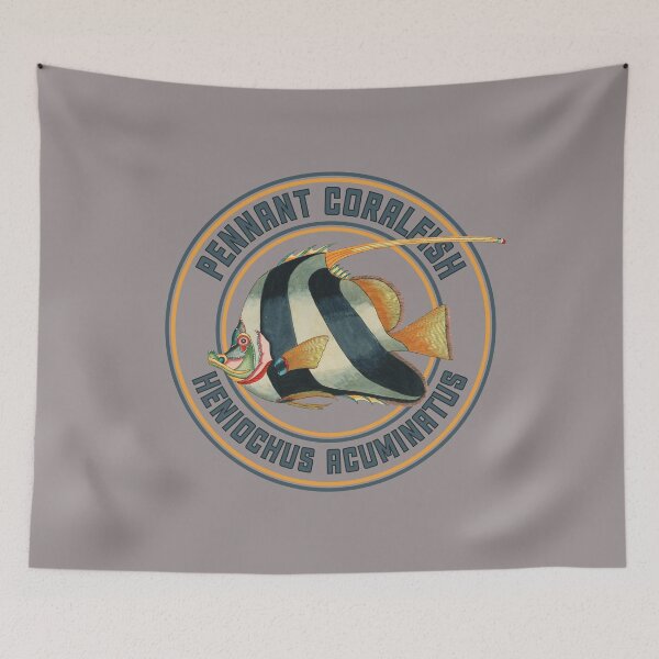 Item preview, Coachman Pennant Coralfish Banner Fish Reef Tank Saltwater Aquarium Fish Keeper Aquarist Gift designed and sold by TheAplus.