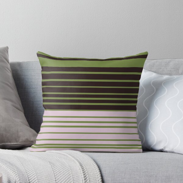 Artikelvorschau, Baumfarben gestreifte Kunst Wohnkultur entworfen und verkauft von BelettePatterns.