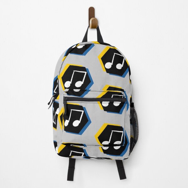 Item preview, Yellow n blue musical beam note designed and sold by CharlizeMagne.