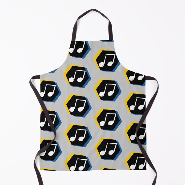 Item preview, Yellow n blue musical beam note designed and sold by CharlizeMagne.