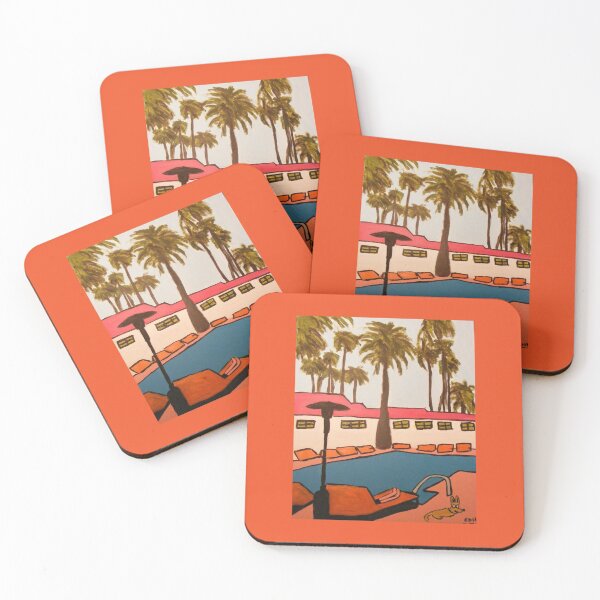 Item preview, PIECHY BESIDE THE POOL IN LOS ANGELES designed and sold by devereart.