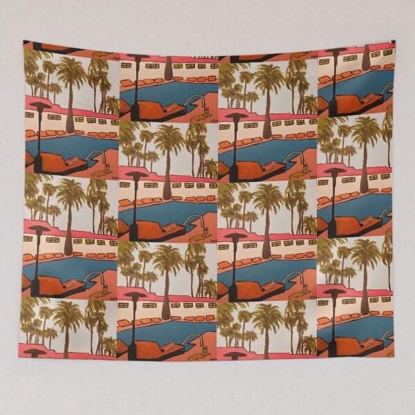 Item preview, PIECHY BESIDE THE POOL IN LOS ANGELES designed and sold by devereart.