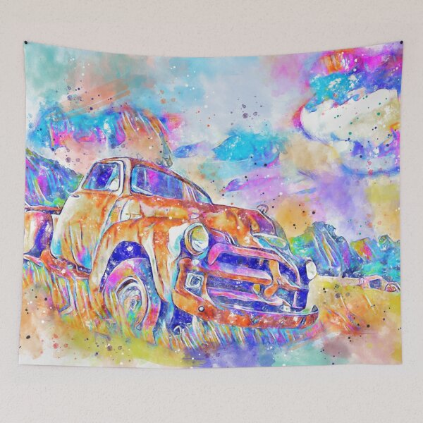 Item preview, Abandond Truck  designed and sold by Nora Gad.