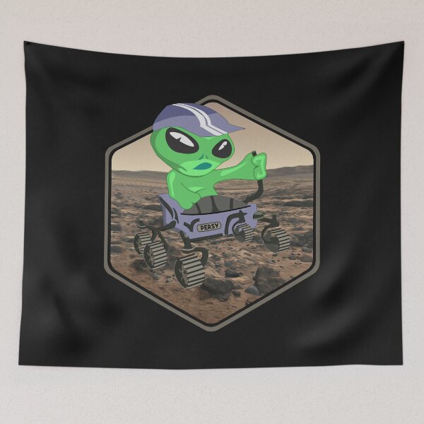 Item preview, Perseverance Mars Rover Alien Driver Red Planet Test Persy UFO Gift designed and sold by TheAplus.