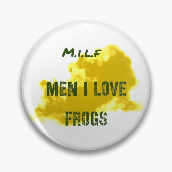 Item preview, Milf Frog bumber designed and sold by DasaMerch.