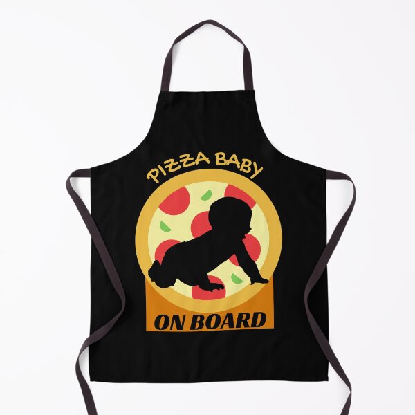 Item preview, Pizza Baby On Board Warning Sign designed and sold by dreamofdenim.