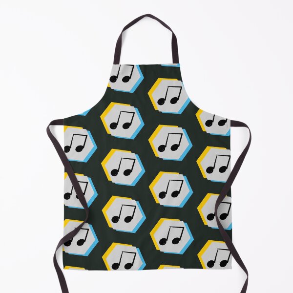 Item preview, Yellow n blue musical beam note designed and sold by CharlizeMagne.