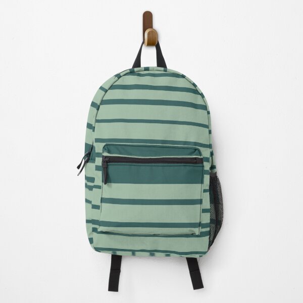 Artikelvorschau, Mint Green Mint Striped Art Homedekor entworfen und verkauft von BelettePatterns.