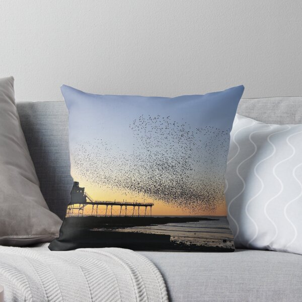 Item preview, Heart in the sky above Aberystwyth Pier designed and sold by GreyFeatherPhot.