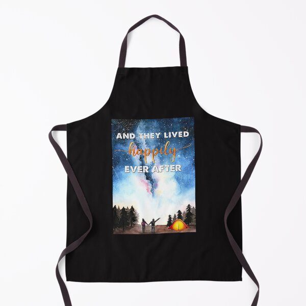 Item preview, Starry Camp Partner They Lived Happily Ever After Poster designed and sold by DrugiASawicki.