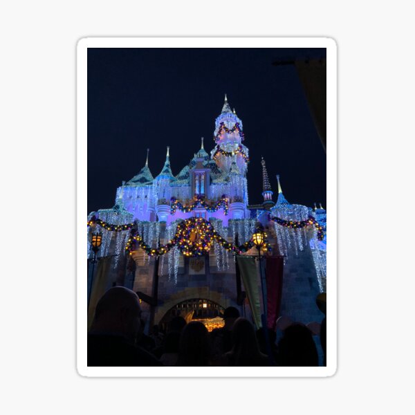 Disneyland Christmas Sticker