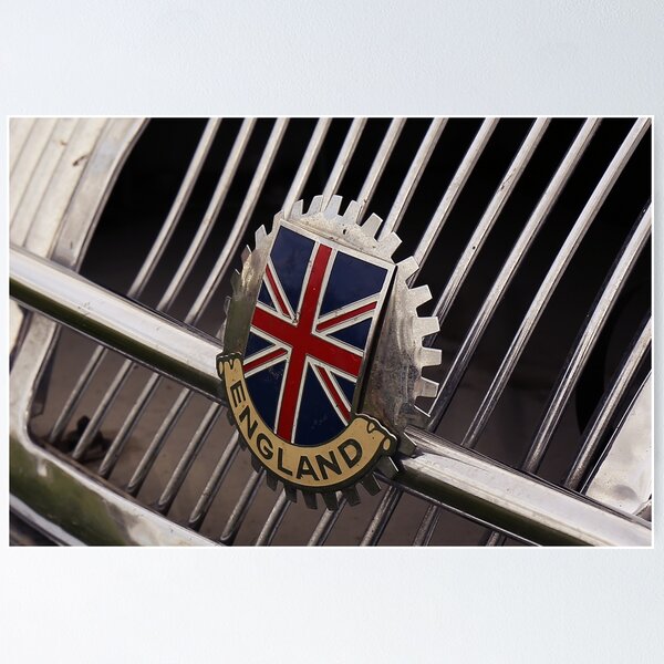 Artikelvorschau, britische Flagge, mg Auto entworfen und verkauft von hottehue.