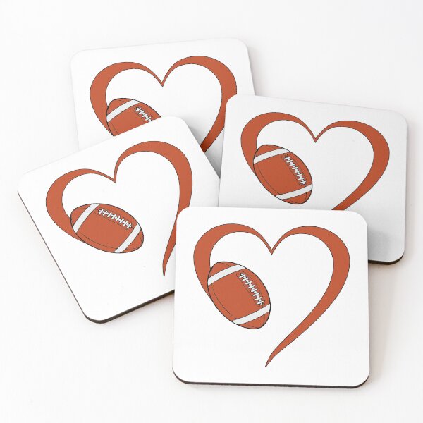 Item preview, I love american football. I heart american football. designed and sold by waldemar777.