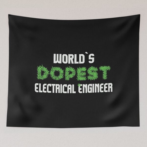 Item preview, Worlds Dopest Electrical Engineer Cannabis Marihuana Ganja Pot Stoner Electrician Gift designed and sold by TheAplus.