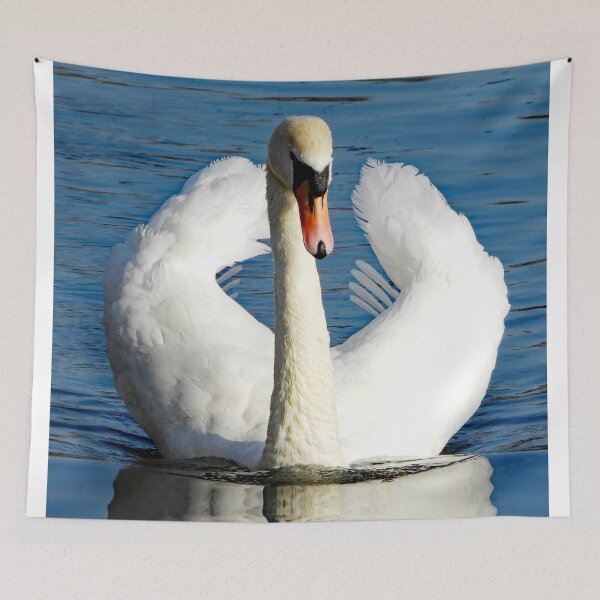 Item preview, A Beautiful Graceful White Swan designed and sold by Karen Thomson.