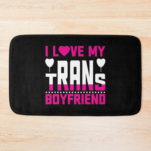 Item preview, I Love My Trans Boyfriend designed and sold by RandomDel.