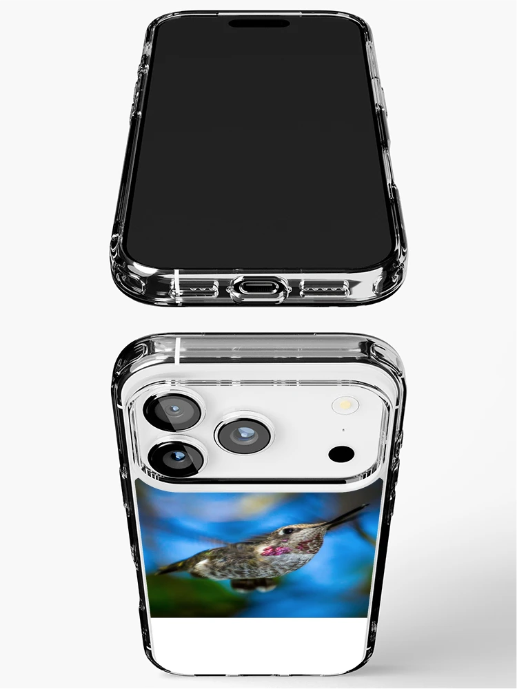 Thumbnail 3 of 5, iPhone Case, Hummingbird In Fast Flight designed and sold by RandyHume.