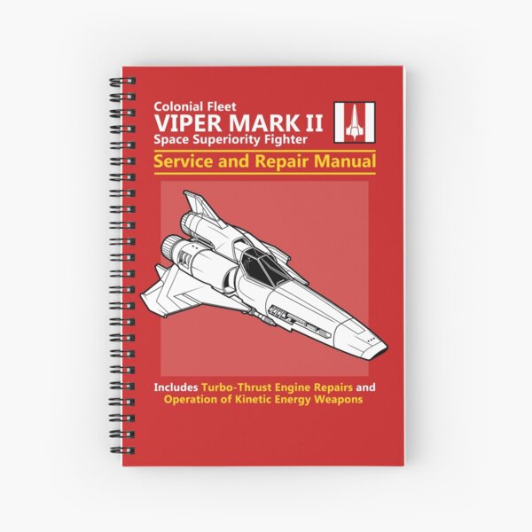 Viper Mark II Service and Repair Manual Spiral Notebook