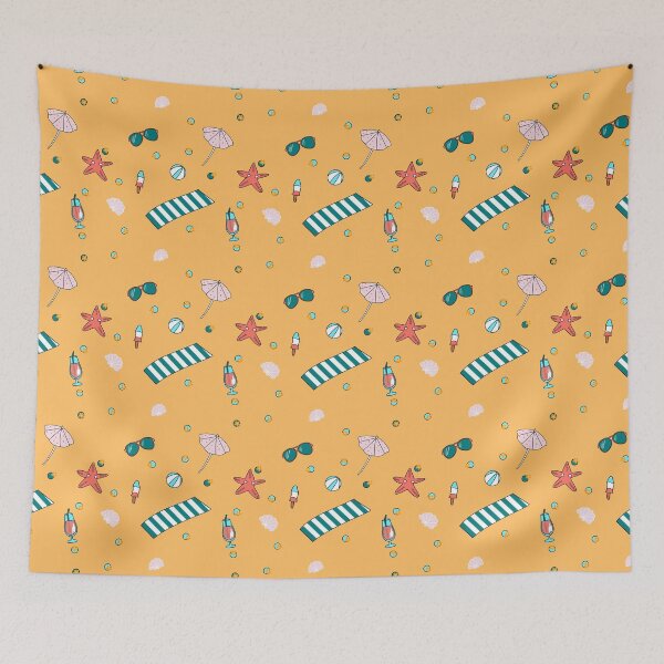 Item preview, peachy beachy pattern designed and sold by little-lyon.