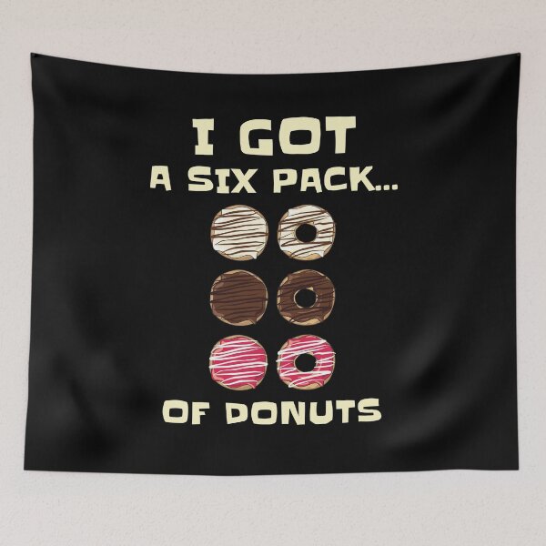 Item preview, Six Pack Of Donuts - Funny Gym designed and sold by GymWearDepot.