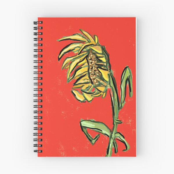 Item preview, Sunflower with red background designed and sold by valdegilde.