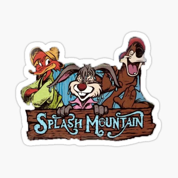 Splash Mountain Sticker