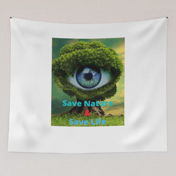 Item preview, Save Nature & Save Life designed and sold by SKYSHOP007.