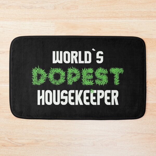 Item preview, Worlds Dopest Housekeeper Cannabis Marihuana Ganja Pot Stoner Nanny Dishwasher Gift designed and sold by TheAplus.