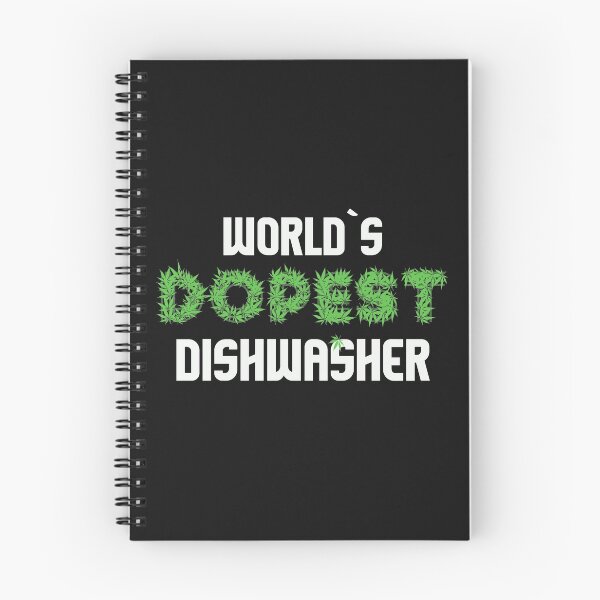 Item preview, Worlds Dopest Dishwasher Cannabis Marihuana Ganja Pot Stoner Cleaner Gift designed and sold by TheAplus.