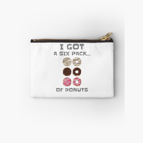 Item preview, Six Pack Of Donuts Grey - Funny Gym designed and sold by GymWearDepot.