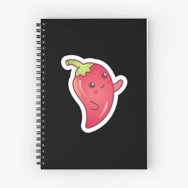 Item preview, Happy Chilli Pepper - Food Kawaii Design  designed and sold by Watersolution.