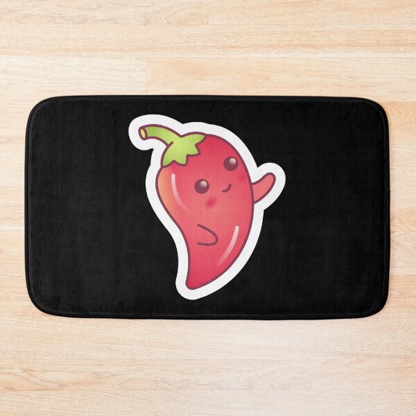 Item preview, Happy Chilli Pepper - Food Kawaii Design  designed and sold by Watersolution.