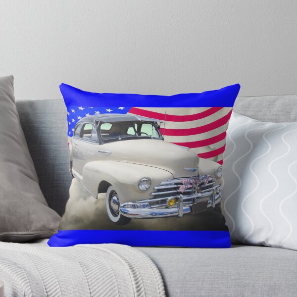Item preview, 1948 Chevrolet Fleetmaster Car With American Flag designed and sold by KWJphotoart.