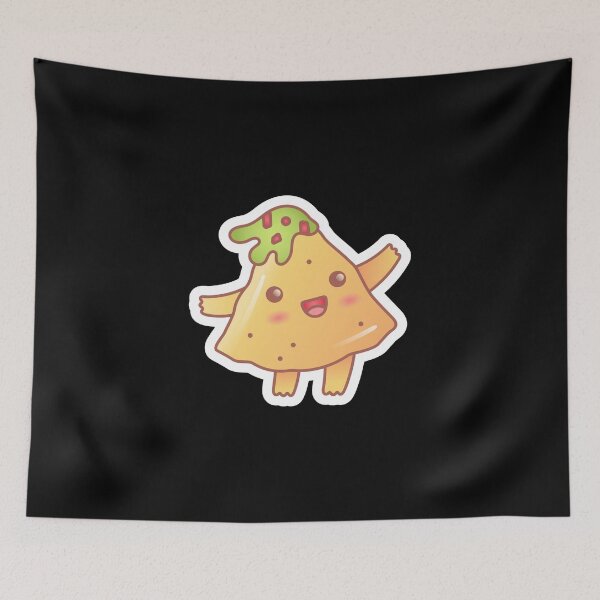 Item preview, Happy Tortilla - Food Kawaii Design  designed and sold by Watersolution.