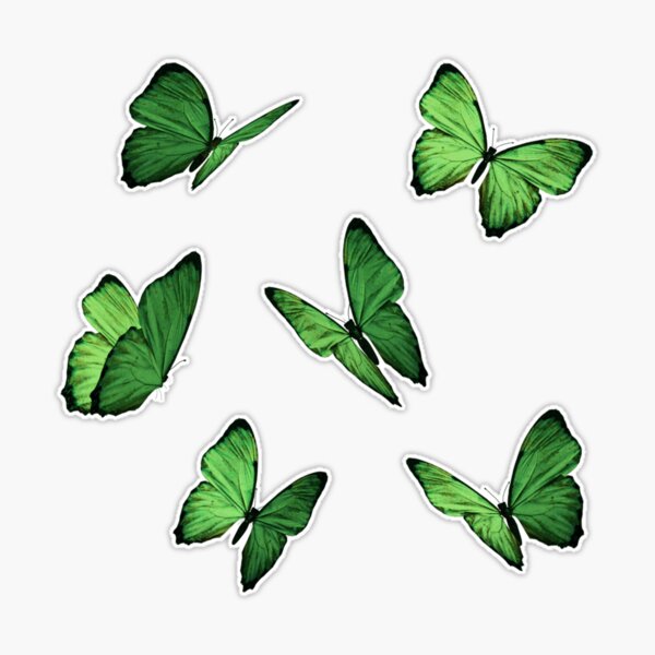 Butterfly stickers Bundle 3D Printable stickers sheet PNG