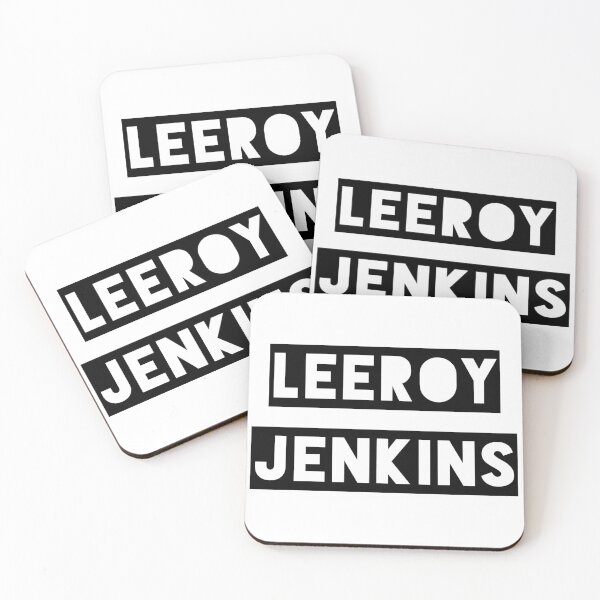 Item preview, Gamer Slang Leeroy Jenkins designed and sold by MerchActually.