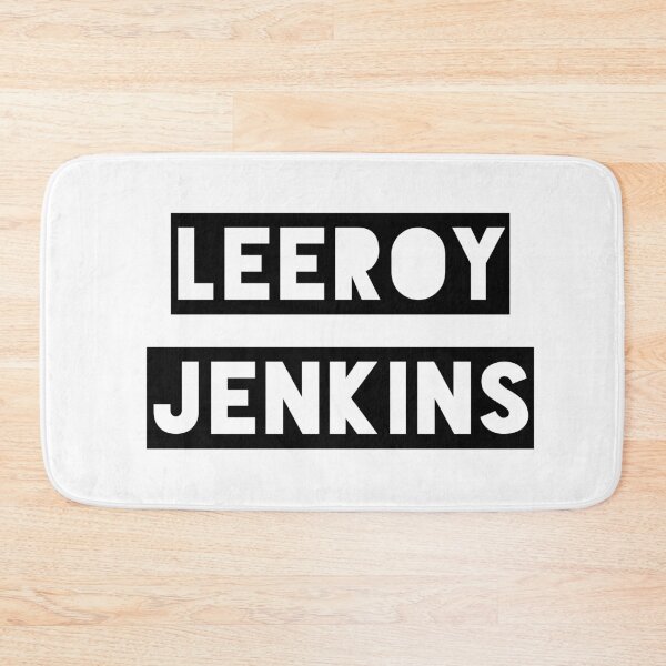 Item preview, Gamer Slang Leeroy Jenkins designed and sold by MerchActually.