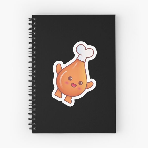 Item preview, Happy chicken leg - Food Kawaii Design  designed and sold by Watersolution.