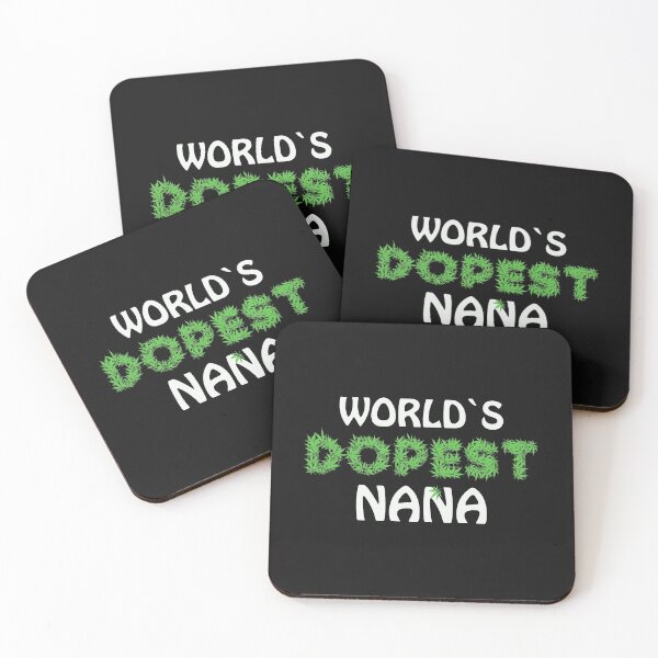 Item preview, Worlds Dopest Nana Cannabis Marihuana Ganja Pot Stoner Grandma Grandmom Mum Ganny Gift designed and sold by TheAplus.