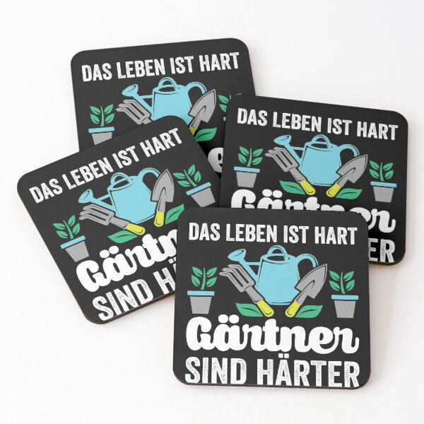 Artikelvorschau, DAS LEBEN IST HART GÄRTNER SIND HÄRTER entworfen und verkauft von Spirit-Designs.