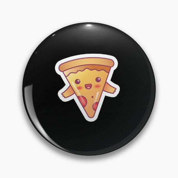 Item preview, Happy Pizza - Food Kawaii Design  designed and sold by Watersolution.