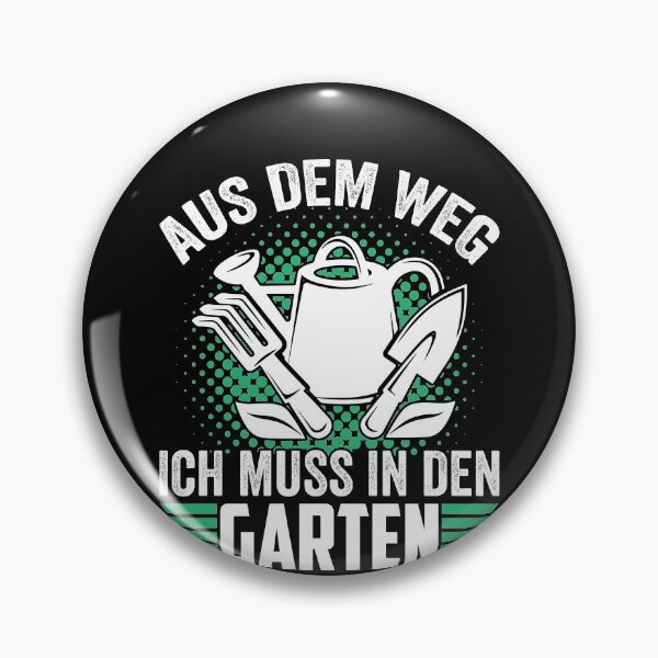 Item preview, AUS DEM WEG ICH MUSS IN DEN GARTEN designed and sold by Spirit-Designs.
