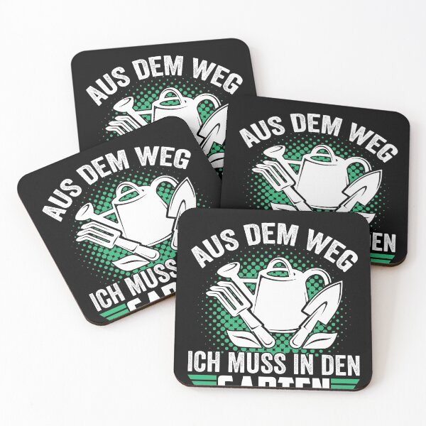 Item preview, AUS DEM WEG ICH MUSS IN DEN GARTEN designed and sold by Spirit-Designs.