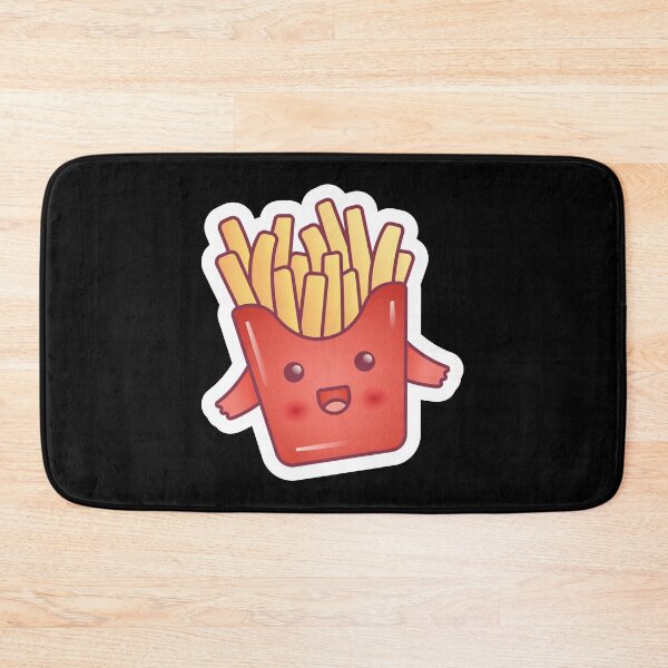 Item preview, Happy French fries - Food Kawaii Design  designed and sold by Watersolution.