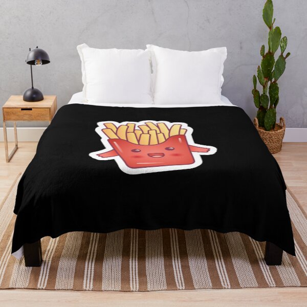 Item preview, Happy French fries - Food Kawaii Design  designed and sold by Watersolution.