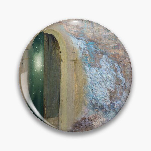 Item preview, Infinite Reflection Painting Collage Art designed and sold by dreamofdenim.
