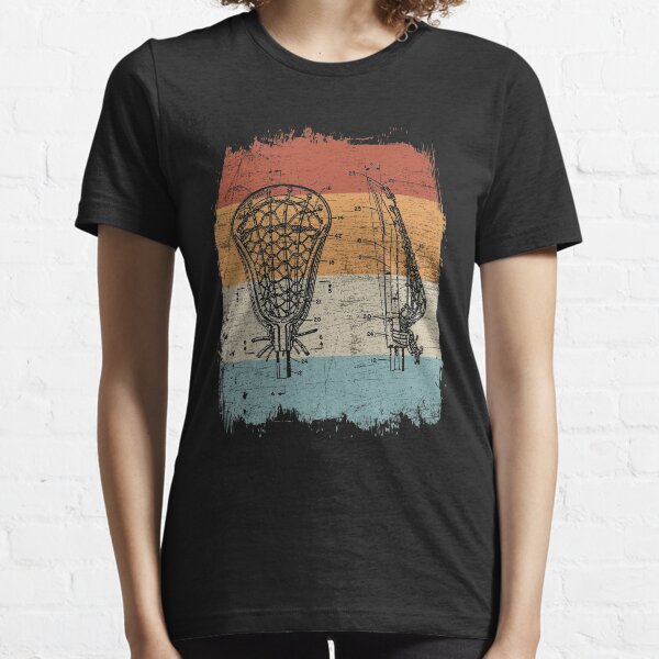 Lacrosse racket vintage retro Essential T-Shirt
